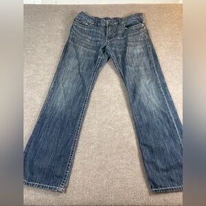Monarchy Jeans Straight Leg Denim | Union Jack Pockets | Size 33 0107